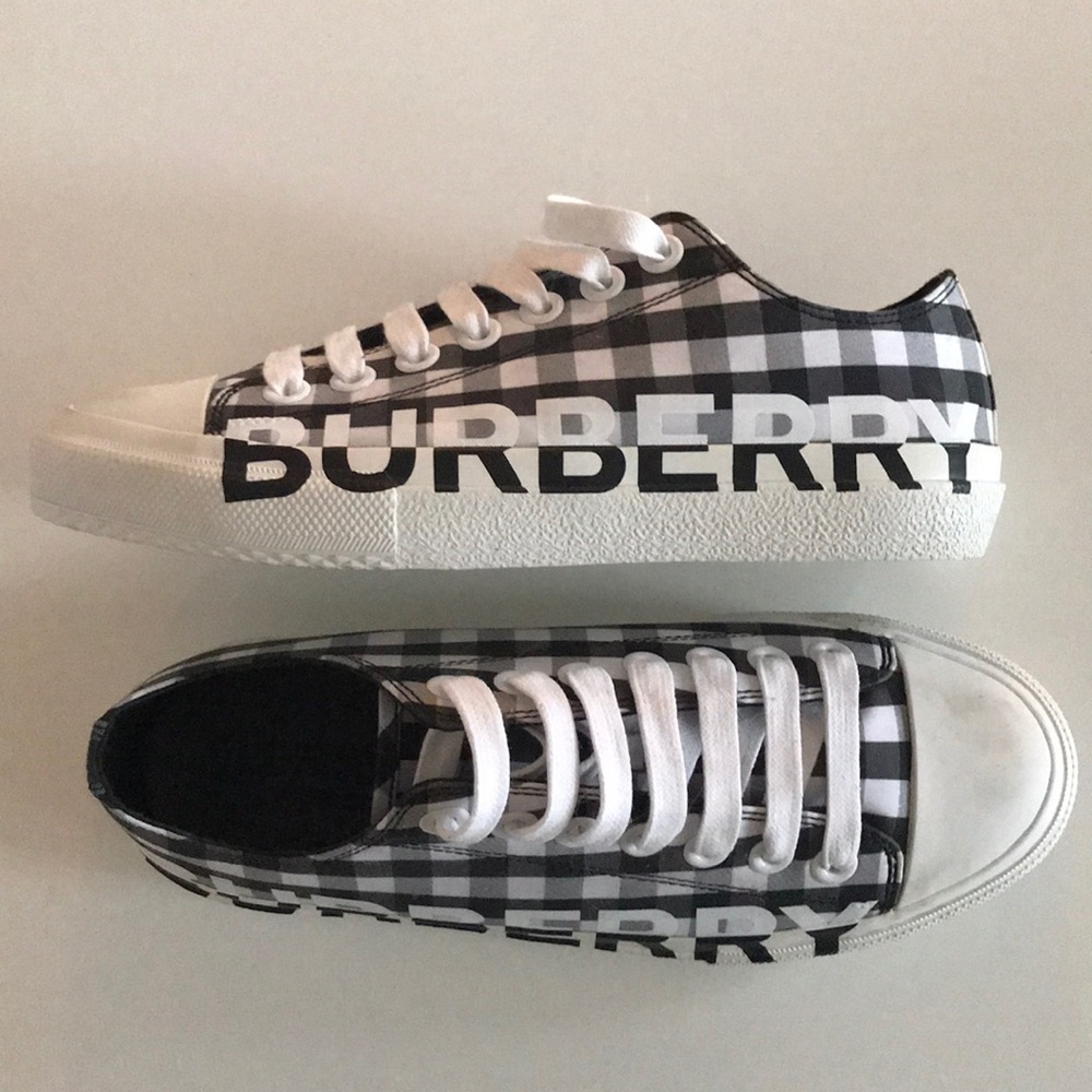 Plaid Burberry Sneakers